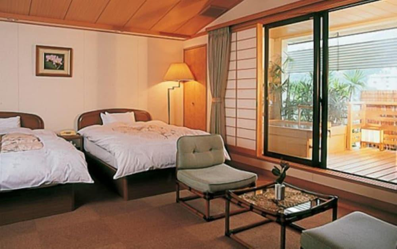 Bedroom 4, Ryokan Izutsuya, Shin'onsen