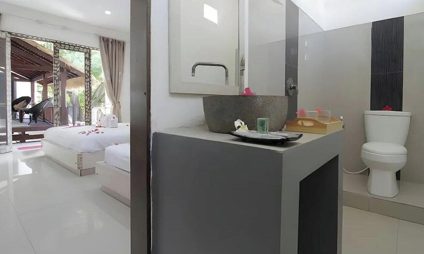 Bathroom 5, Gili Villas, Lombok
