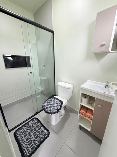 Bathroom, Recanto Monte Trigo Quartos, São Francisco do Sul