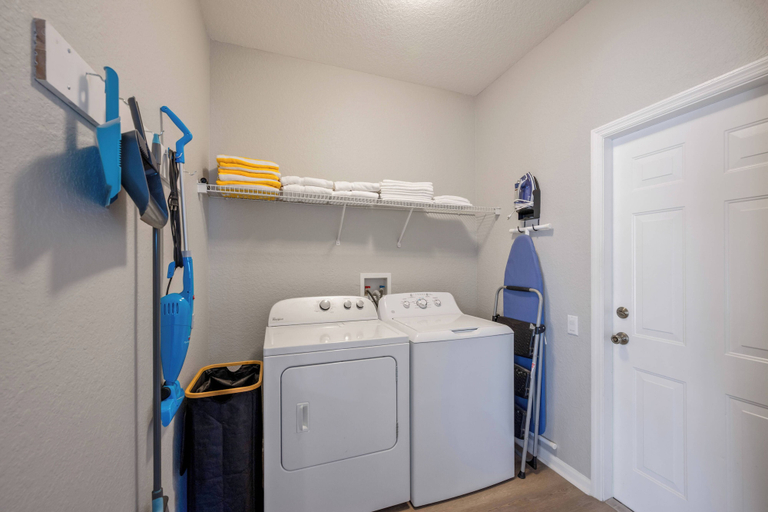 Laundry room, Wh7712 - 6BR House w/ Resort Access Near Disney, Osceola