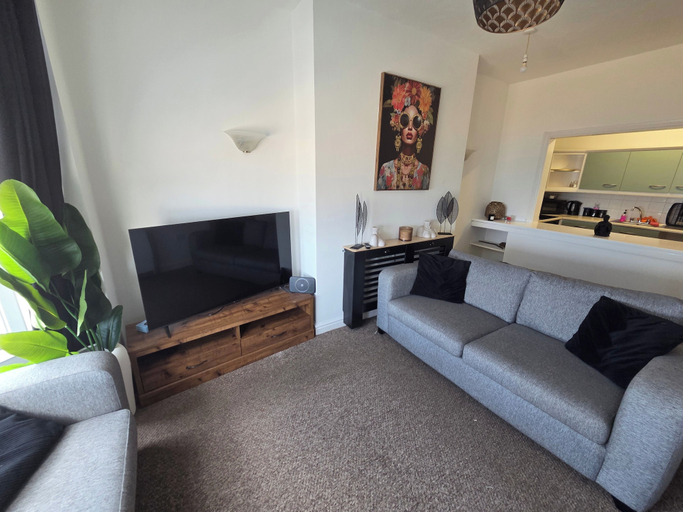 Living area 4, 1 Bedroom Beach View Apartment Sleeps 4, Denbighshire