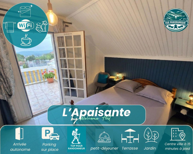 Bedroom, Au Coeur du Paradis – Apaisante | Vue & Petit-dejeuner, Cilaos