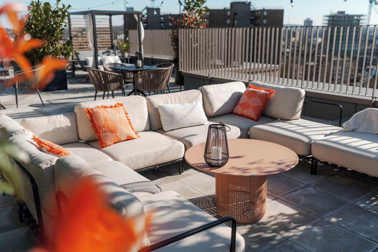 Outdoor dining, Student Only YourTRIBE Southwark, London