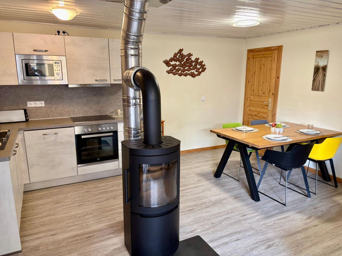 Living room 4, Urlaub am Wasser - Doppelbungalow mit Terrasse im Ferienpark Mirow, Mecklenburgische Seenplatte