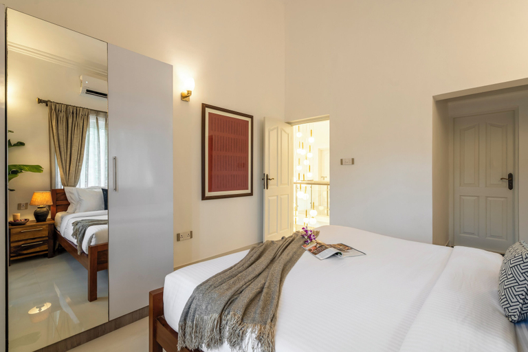Room 5, Staymaster Caetano-3BR Villa with Pool, North Goa
