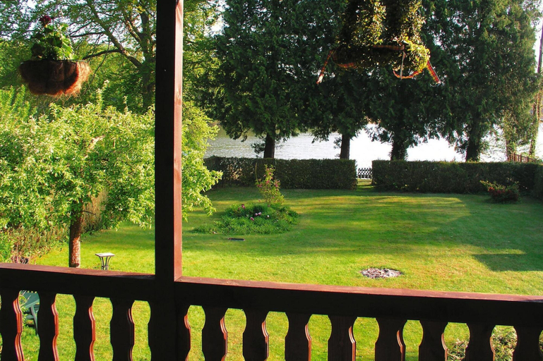View from property 3, Blockhaus am Templiner See mit Seeblick, Uckermark
