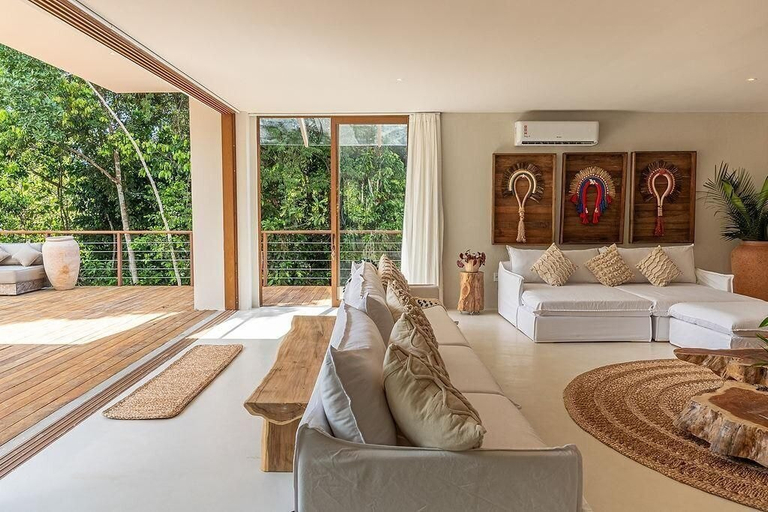 Living area, 159M- Casa de Luxo em Trancoso-BA, Porto Seguro