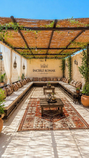 Terrace/patio, İNCİRLİ KONAK HOTEL, Merkez