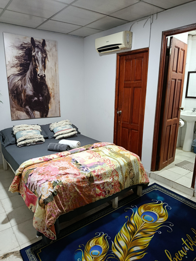 Bedroom 3, Hostal La Cigarra, Panamá
