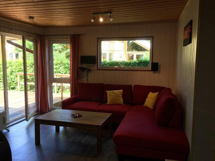 Living room 4, Double Bungalow With Terrace in the Mirow Holiday Park, Mecklenburgische Seenplatte