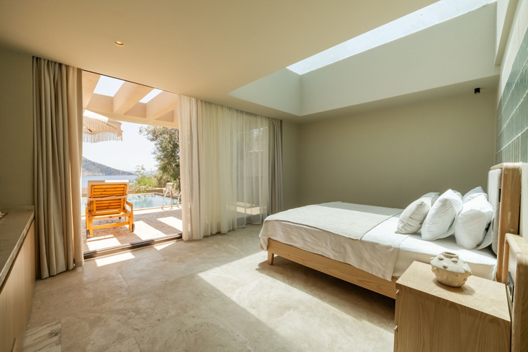 Bedroom 3, Asfiya Sea View Hotel, Kaş