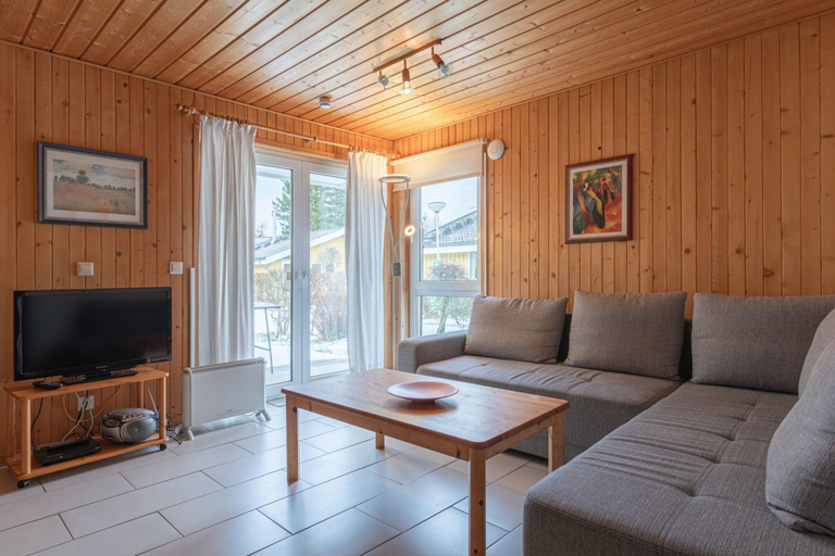 Living room 4, Gemutlicher Doppelbungalow mit Garten und Kaminofen in Mirow, Mecklenburgische Seenplatte