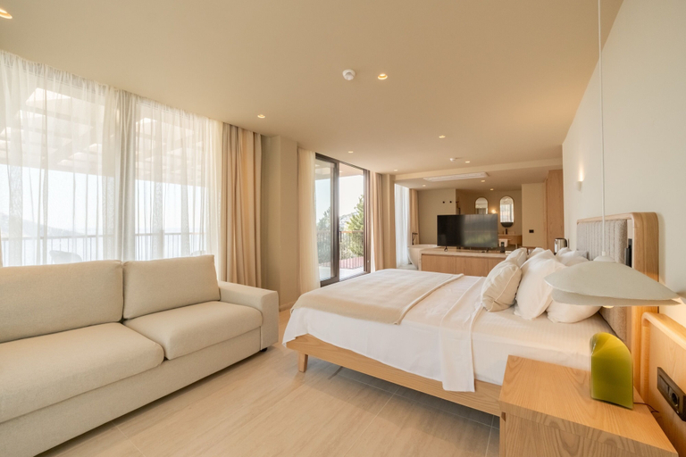 Bedroom 3, Asfiya Sea View Hotel, Kaş