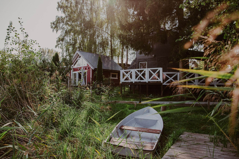 Exterior, Holiday Home Right on the Lake, Terrace, Łobez