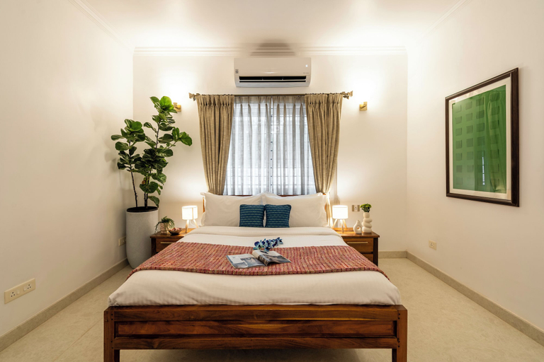 Room 3, Staymaster Caetano-3BR Villa with Pool, North Goa