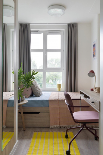 Bedroom 3, MILESTONE Krakow Center Student Living by Tribera, Kraków City