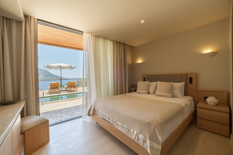 Bedroom 2, Asfiya Sea View Hotel, Kaş