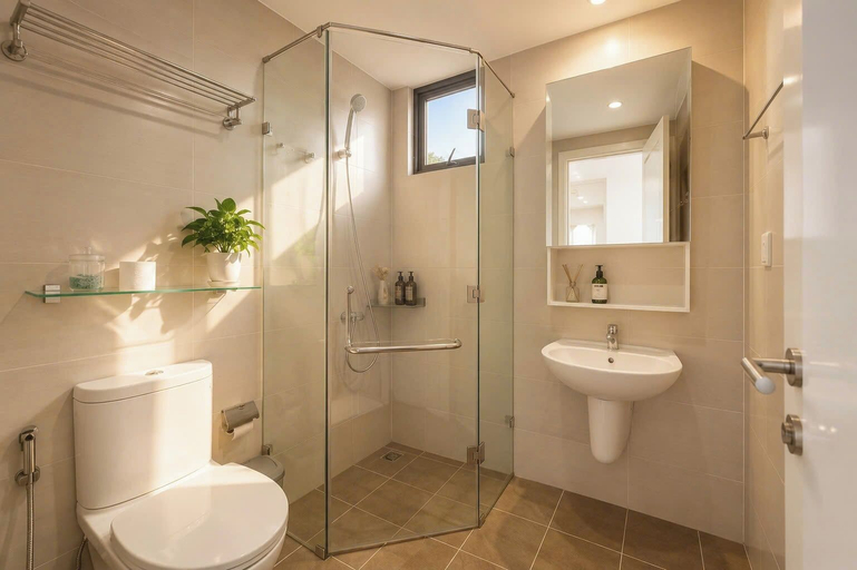 Bathroom 4, Genius Saigon - Masteri Thao Dien District 2, District 2