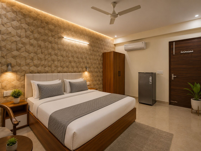 Bedroom 5, Hotel Akshay, Gurgaon