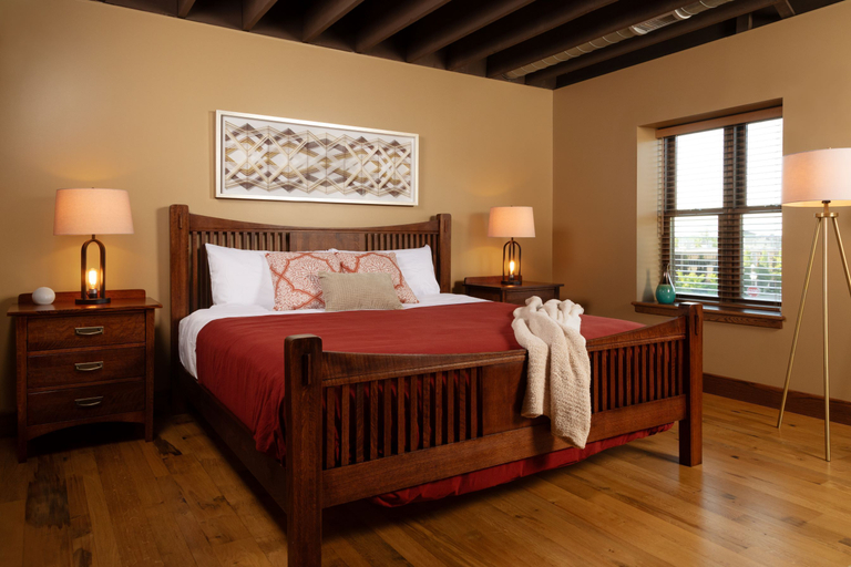 Bedroom 2, 3rd Street Lofts, Marathon