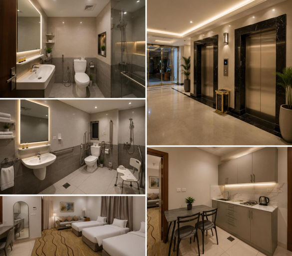 Bedroom 3, AL Miqat Serviced Apartments, Al Madinah Al Munawwarah