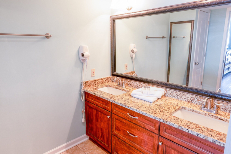 Bathroom 3, 705 S Hampton Oceanview Retreat With Balcony 2 Bedroom Condo, Horry
