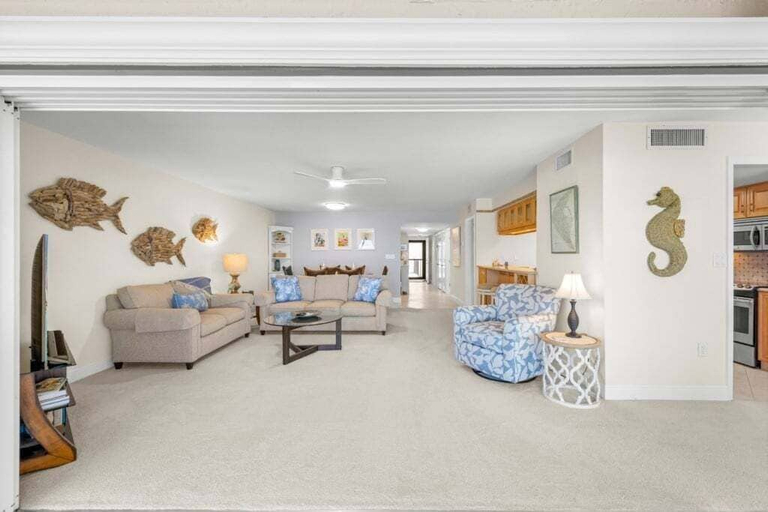 Living area 2, Kings Crown Unit 217 2 Bedroom Condo, Lee