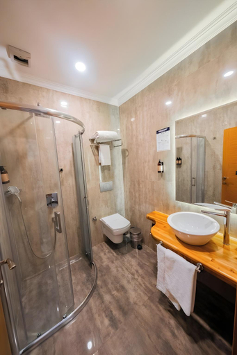 Bathroom 5, Roof 264 Hotel and Suites, Merkez