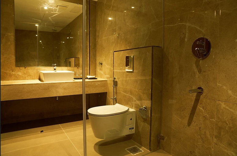 Bathroom 2, KOTTYAM ATHIRA RESIDENCY, Kottayam