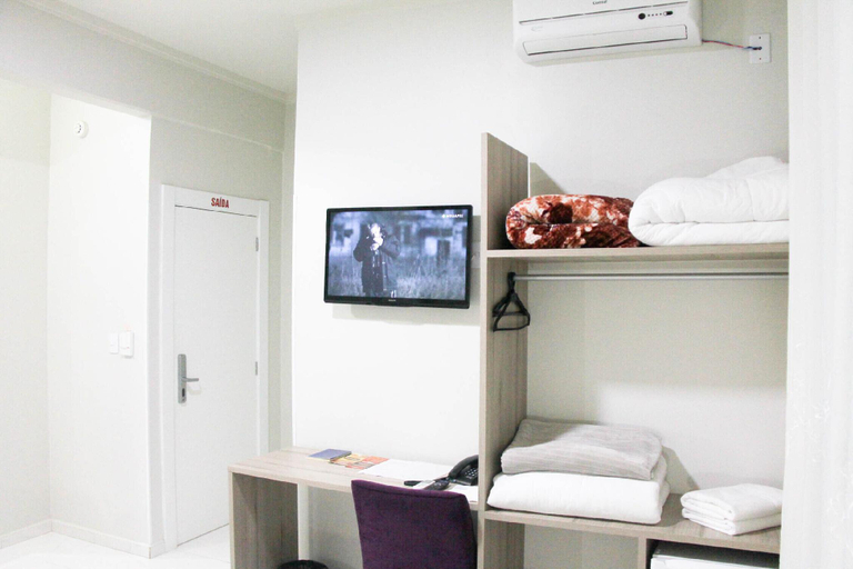 Bedroom 3, AJ Hotel Chapeco - Facil Acesso Patio Shopping e Rotula da Bandeira, Chapecó