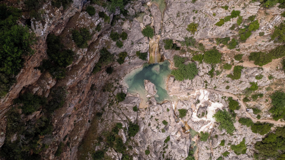 Aerial view 4, Villa De Madeleine - Stone villa Jacuzzi, Peloponnese
