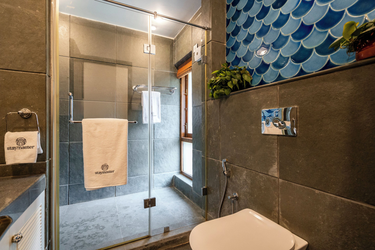 Bathroom 3, Staymaster Shangrila-4BR Private villa, North Goa