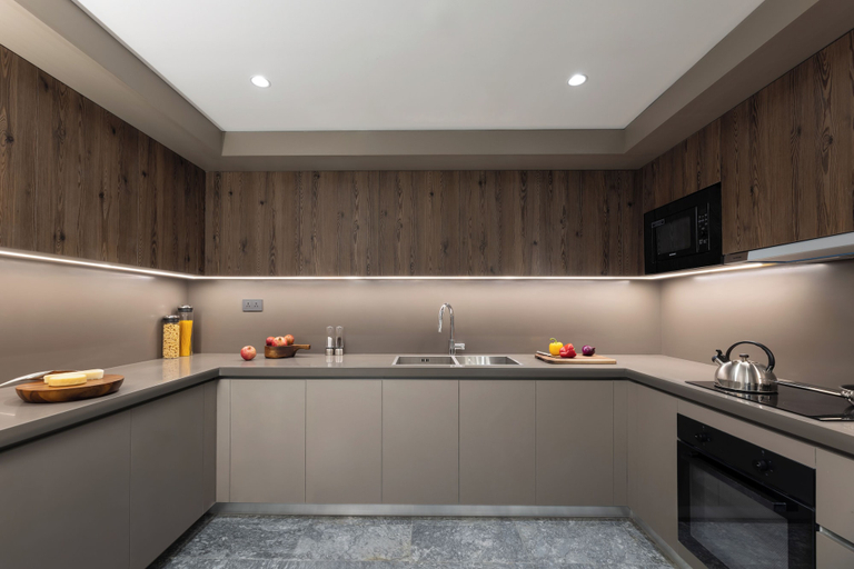 Private kitchen 2, Thirty Five Westbay Luxury Apartments, Doha