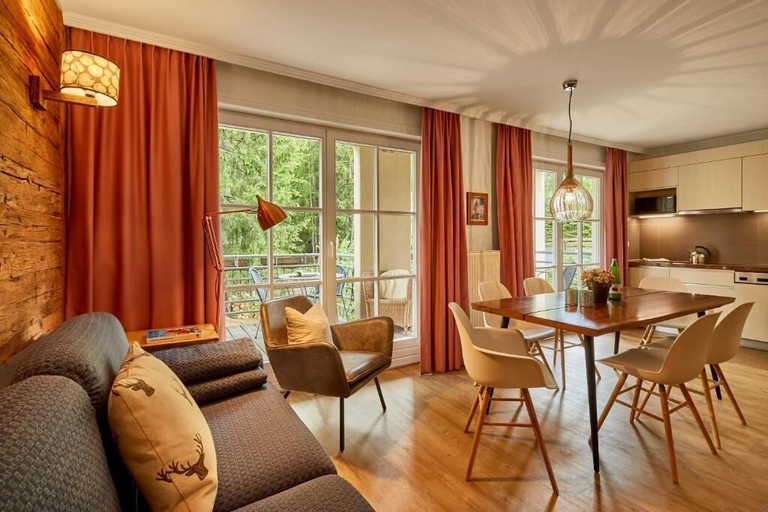 Living area 4, Appartamenti La Sajun e Les Viles, Bolzano