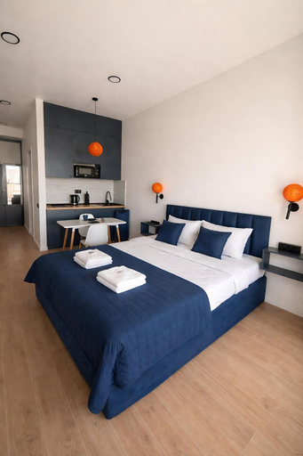 Bedroom 2, Park Ortachala Apartments with River and City View, Tbilisi