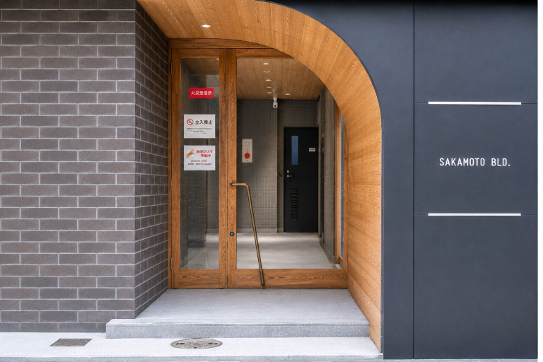 Exterior detail 3, BACOWA AWAZA, Osaka