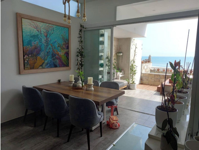 Dining, Spacious 4BR Duplex in Punta Hermosa, Lima