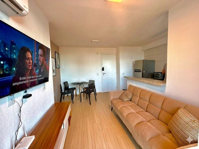 Living area 4, Vista Mar Incrivel e Brisa na Praia e 2 Quartos, Fortaleza