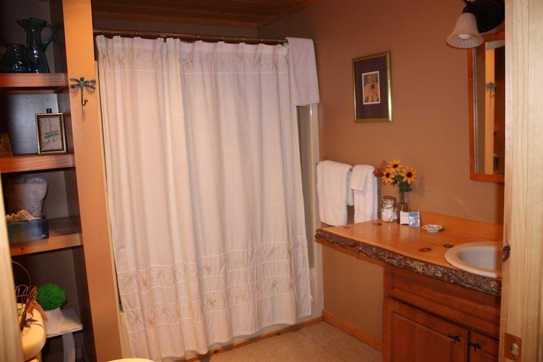 Bathroom 4, Kiwassa Lake Bed & Breakfast, Franklin