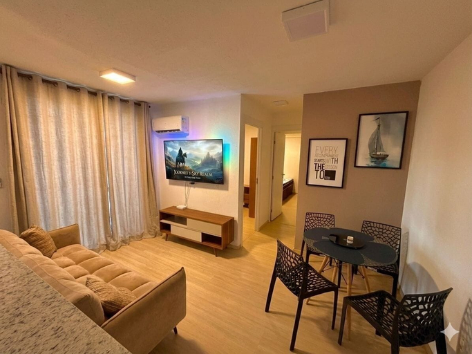 Interior 5, Vista Mar Incrivel e Brisa na Praia e 2 Quartos, Fortaleza