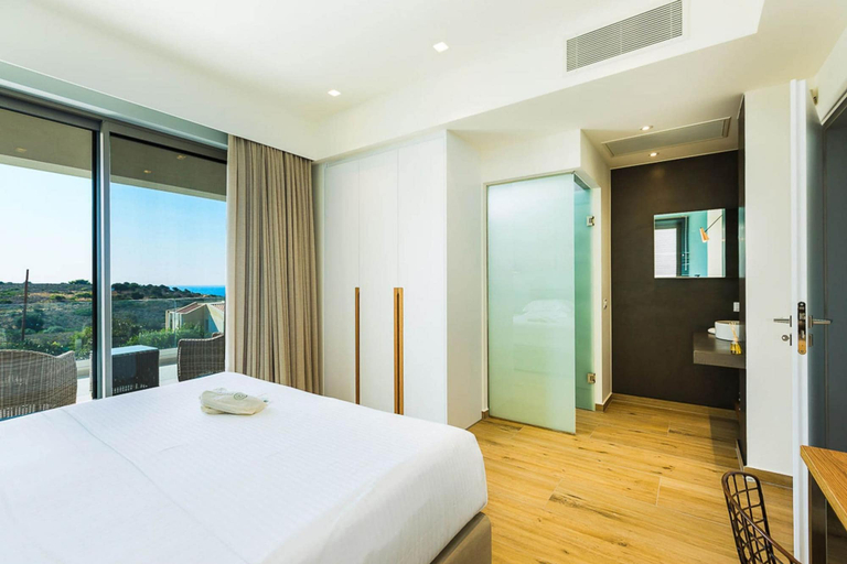 Bedroom 4, Villa Amelia I Free Mini van Private Pool, Crete