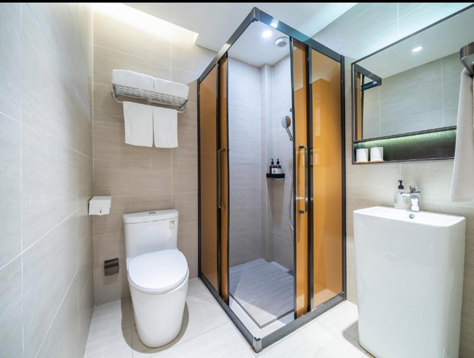 Bathroom 3, Hanting Hotel Shanghai Daning Music Square, Shanghai