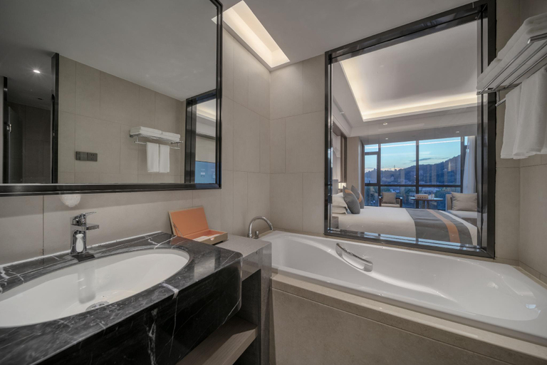 Bathroom, Starway Hotel Yuyao Zhong'an Times Plaza, Ningbo
