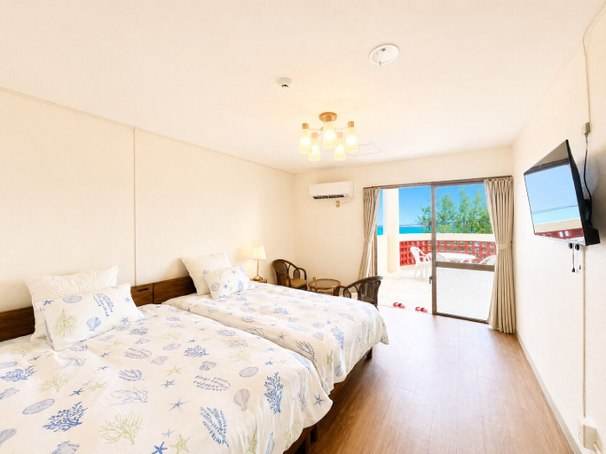 Bedroom 2, Beach side Pension mibal, Nanjō