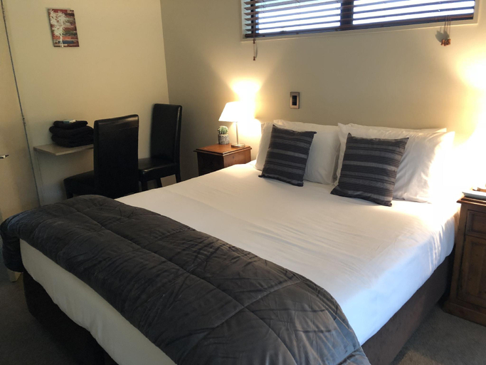 Bedroom 2, Lake Brunner Longhouse, Grey