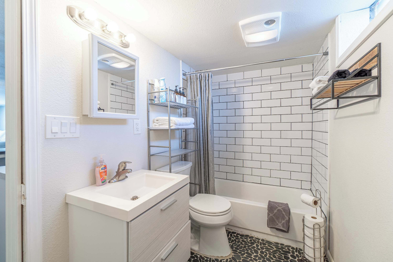 Bathroom, Cozy Reno Studio Near Hot Spots, Washoe