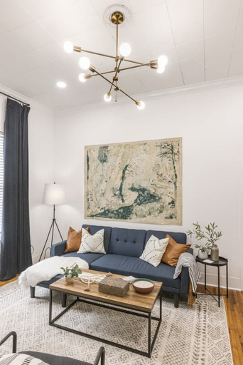 Room 4, Modern Cajun Stay 1BR Near Festivals Food, Lafayette