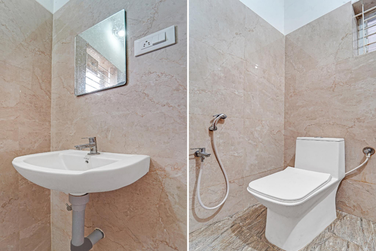 Bathroom, Hotel O Jaganath Nagar Near Hopes College, Coimbatore