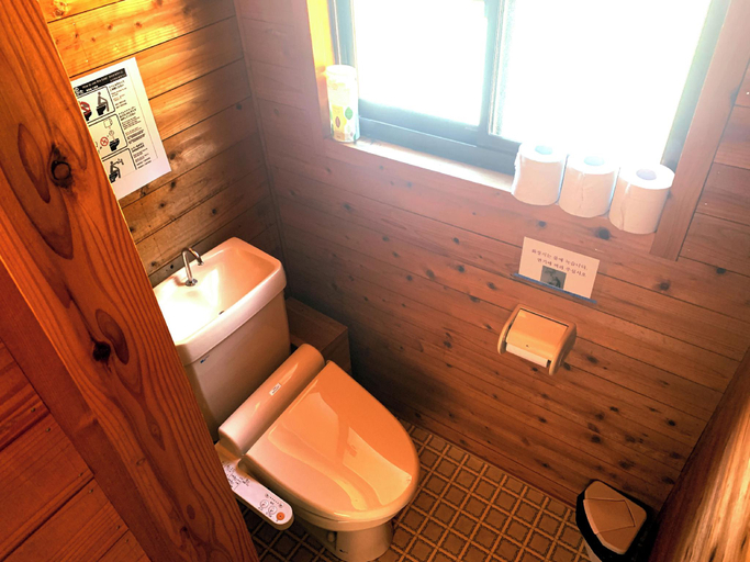 Bathroom, Otonashi no Sato Wataze Onsen & Cottage, Kyōtanabe