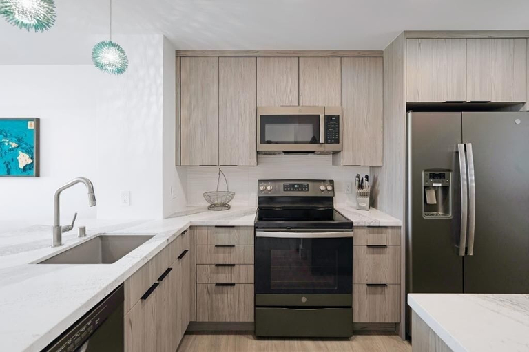 Private kitchen 2, Menehune Shores, #119 2 Bedroom Condo, Maui